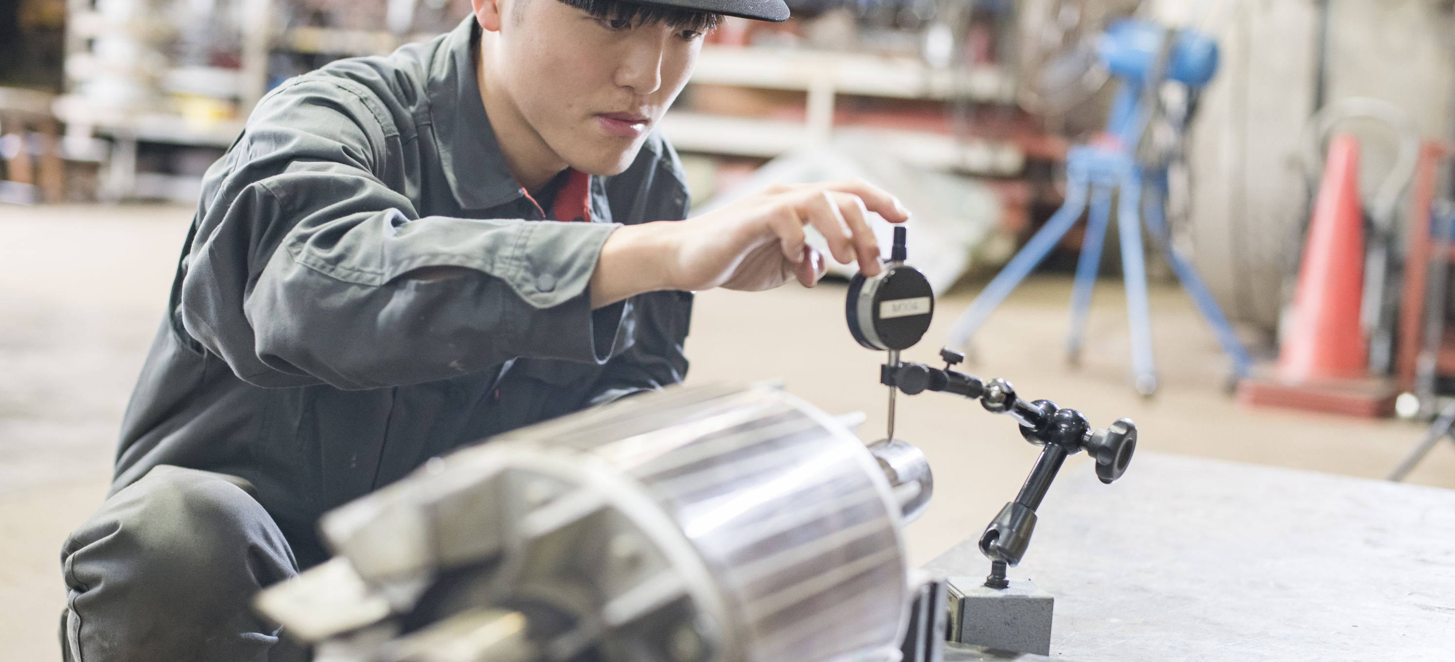 精密検査の様子